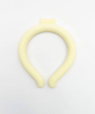 WEGO 【ひんやりグッズ/熱中症対策/冷たい/冷却】アイシーネックリング ライトイエロー