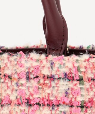 TOCCA 【ヨンア×大人百花コラボ】OPTARE BAG バッグ [コラボカラー]ピンクツイード