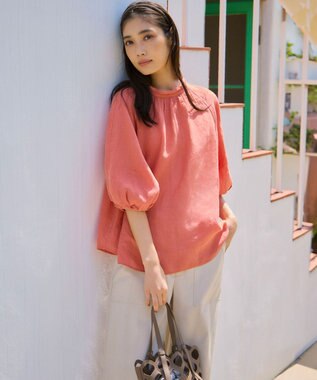 23区 【吸水速乾/UVカット/洗える】ボディシェルドライオックス ベイカー パンツ ベージュ系