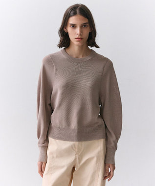 BEIGE， ARSENOPY / コットンドライタッチクルーネックニット