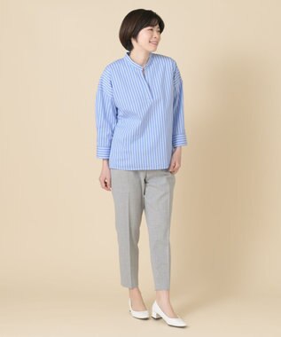 ONWARD Reuse Park 【組曲】ブラウス春夏 ブルー