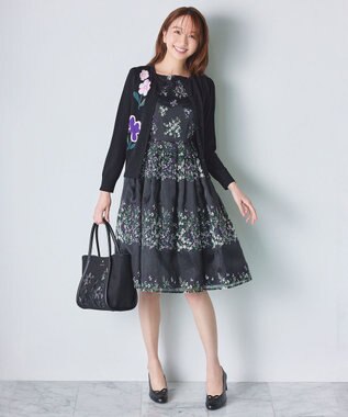 TOCCA 【キャンセル分販売！】SPRING SIGN DRESS ドレス ブラック系7