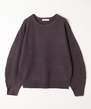 ANY 【洗濯機可能/8色展開】ハッピーカラーニット チャコール