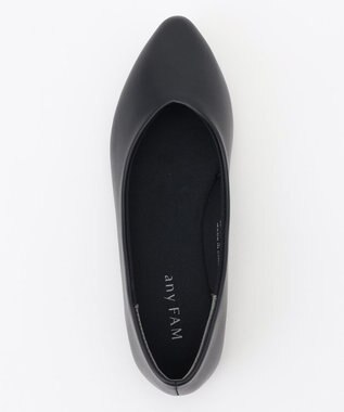 ANY 走れるポインテッドパンプス ブラック