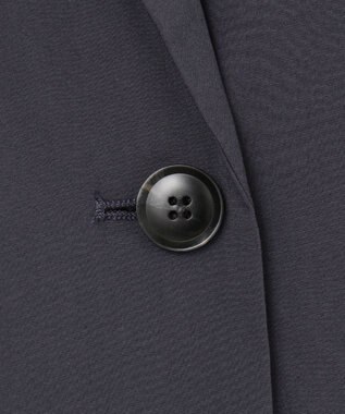 ANY L 【洗濯機可/接触冷感/UVケア】清涼リラックス半袖ジャケット チャコール