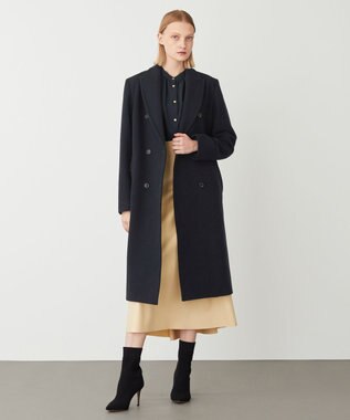 BEIGE， LAIRES / チェスターコート Navy