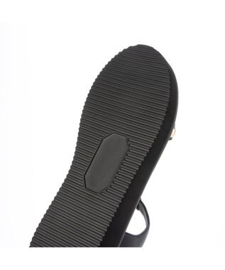 MODE ET JACOMO <MODE ET JACOMO>柔らか厚底ストラップサンダル ブラック