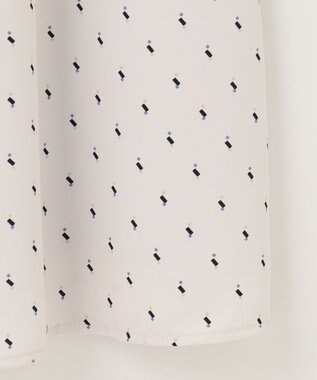 ANY SIS 【洗える】2WAYネック ワンピース アイボリーベース