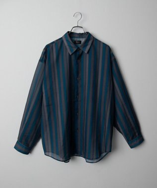 WEGO シアーパターンBIGシャツ（LS） 柄2