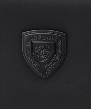 23区GOLF 【UNISEX】大容量 自立するボストンバッグ ラウンドから旅行も ポケット多く収納力◎ ブラック系