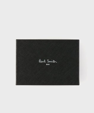 Paul Smith ブライトストライプトリム 名刺入れ ブラック