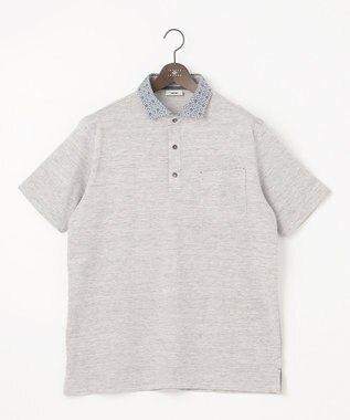 JOSEPH ABBOUD 【キングサイズ・吸水速乾】リネンハニカム ポロシャツ