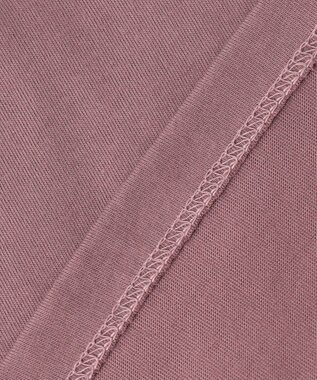 ANY SIS S ロゴ刺繍 Tシャツ モカピンク