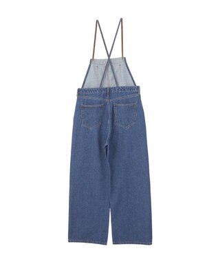AMERICAN HOLIC ミドルオンスデニムサロペット Light Indigo