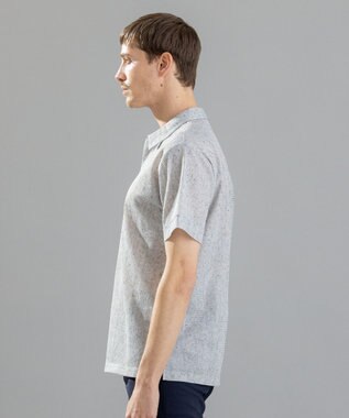 JOSEPH HOMME  リネンドビージャージー　スキッパー ライトグレー系