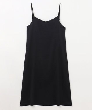 GRACE CONTINENTAL ウェーブニットワンピース ブラック