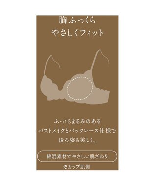 Wing ブラジャー Wing Lesiage ふっくらまる胸メイク 背中の段差を軽減 やさしくフィット 【2880シリーズ】 パッド有 ブラ PB2880 ウイング／ワコール レッド