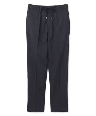 JOSEPH HOMME 【ストレッチ/ウエストゴム仕様】キャリーマンストレッチ ドロスト付ストレートパンツ / HOVE ネイビー系