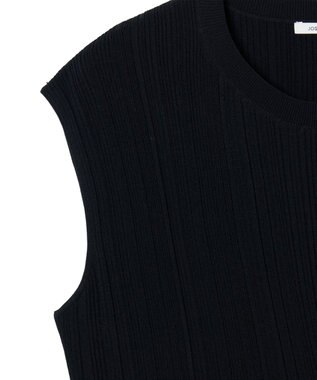 JOSEPH ニットプリッセ トップス Black