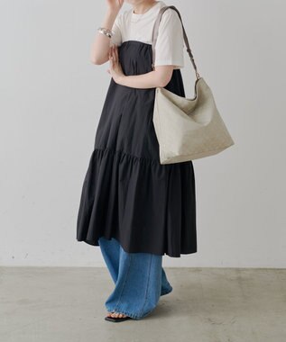 russet ナイロンジャガード2WAYショルダーバッグ(CE-1622) Ecru