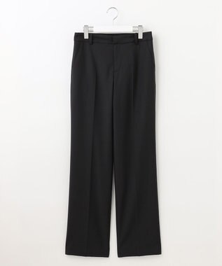 J.PRESS LADIES S BAHARIYE SOLID ストレート パンツ ブラック系