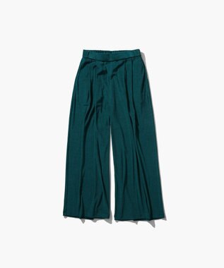 ATON MICRO COTTON PILE | ワイドイージー パンツ GREEN