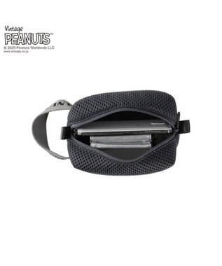 ROOTOTE 8434【スヌーピー】IP.ベビールー.ウエッファ.ピーナッツ-0K 03：ブラック