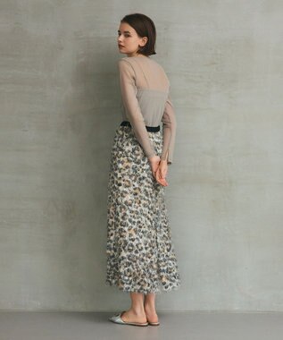 GRACE CONTINENTAL メッシュインナートップ ベージュ