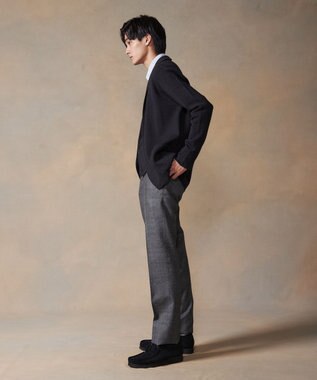 J.PRESS MEN ミラノリブニットジャケット グレー系