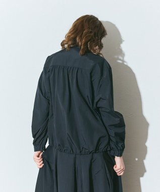 GRACE CONTINENTAL ボウタイシャツブルゾン ブラック