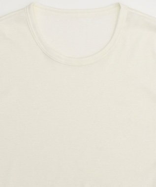 WACOAL MEN インナー　綿100％　洗濯してもやわらかさ続く　毛玉になりにくい　3分袖　クルーネック　/ワコールメン　WL5023 ホワイト