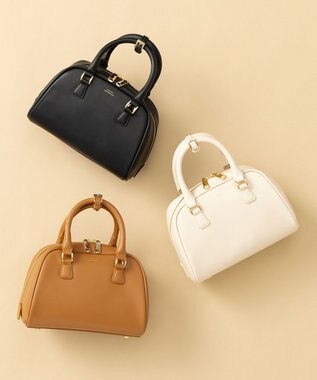 23区 【Oggi掲載】ミニ ボストンバッグ ブラック系