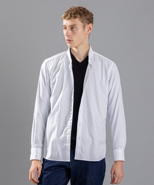 JOSEPH HOMME 80/2オックス　ウイングカラーシャツ ホワイト系