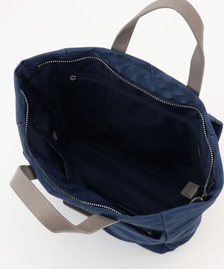 Y'SACCS ドットジャカード　トート型リュック ネイビー