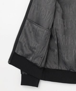 23区GOLF 【MEN】ロゴジャガードトラックジャケット ブラック系5