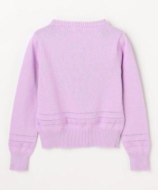 組曲 KIDS 【110-140㎝】クラシック カーディガン ラベンダー