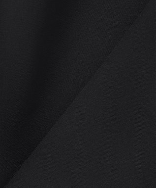 uncrave 【防シワ・洗濯機洗い可】ウォッシャブルダブルクロス スリットスリーブ ブラウス（uncrave STANDARD） ブラック