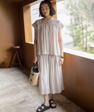 組曲 スパンコールカゴバッグ ブラック系