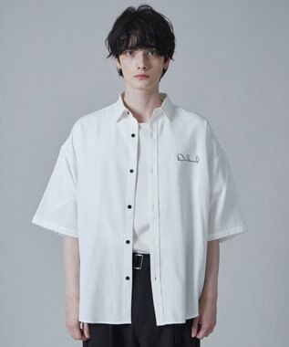 WEGO アムンゼンワンポイントBIGシャツ（S） ホワイト