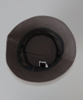 AURORA 【 CLATHAS.（クレイサス）】ロゴドローコード付きバケットハット ブラック