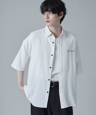 WEGO アムンゼンワンポイントBIGシャツ（S） ホワイト