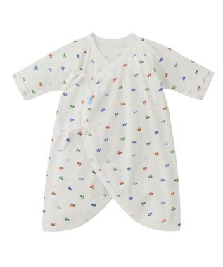 MIKI HOUSE HOT BISCUITS 出産準備スタンダードセット 通年用(総柄) ブルー