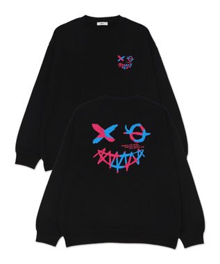 WEGO 【2025年秋冬新作/SMLXLサイズ展開/ユニセックス着用ITEM】アソートグラフィックプルオーバー2 柄38