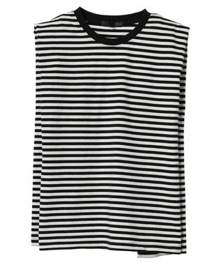 Green Parks ・ＳＵＧＡＲＳＰＯＯＮ【ＣＯＯＬ】タックノースリーブＴＥＥ Border