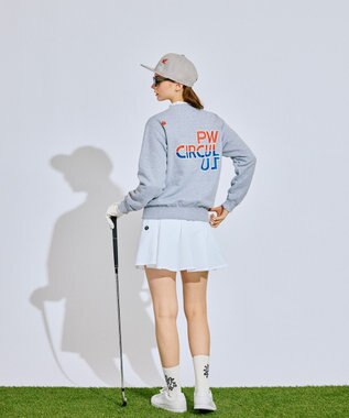 PW CIRCULUS 〈Hondaコラボ〉【UNISEX】 スウェット ゴルフ グレー系