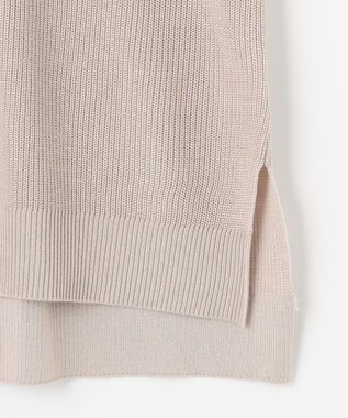 ANY 【セットアイテム】ニットベスト×ワンピース SET ベージュ×ベージュドット