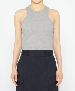 uncrave コットンミラノ アメスリ トップス（uncrave WHITE） ライトグレー