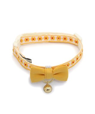 PET PARADISE ペットパラダイス 猫 首輪 チロリアン 《イエロー》 イエロー