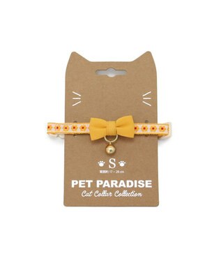 PET PARADISE ペットパラダイス 猫 首輪 チロリアン 《イエロー》 イエロー