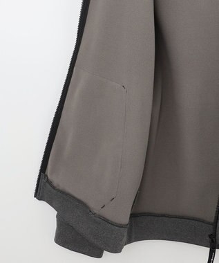 JOSEPH ABBOUD MOUNTAIN 【UNISEX】吸水速乾 バックフリースパーカー グレー系